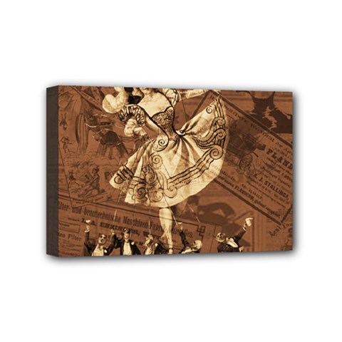 Bon-ton Mini Canvas 6  X 4  by Valentinaart