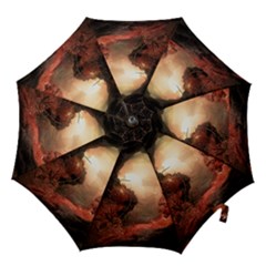 3d Illustration Of A Mysterious Place Hook Handle Umbrellas (large) by Nexatart