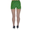 Dragon Scale Scales Pattern Skinny Shorts View2