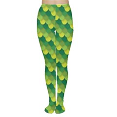 Dragon Scale Scales Pattern Women s Tights by Nexatart