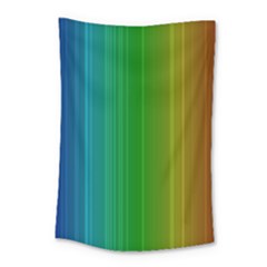 Spectrum Colours Colors Rainbow Small Tapestry by Nexatart