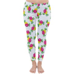 Candy Pattern Classic Winter Leggings by Valentinaart