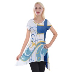 Easter Clip Art Free Religious Short Sleeve Side Drop Tunic by Mariart