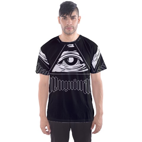 Illuminati Men s Sport Mesh Tee by Valentinaart
