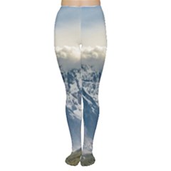 Snowy Andes Mountains, El Chalten Argentina Women s Tights by dflcprints