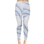 Spirograph Spiral Pattern Geometric Leggings 