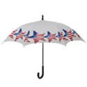 Multiple Us Flag Stars Line Slide Hook Handle Umbrellas (Large) View3