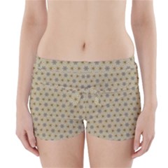 Star Basket Pattern Basket Pattern Boyleg Bikini Wrap Bottoms by Nexatart