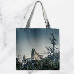 Fitz Roy Mountain, El Chalten Patagonia   Argentina Zipper Grocery Tote Bag by dflcprints