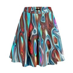 Dizzy Stone Wave High Waist Skirt by Mariart