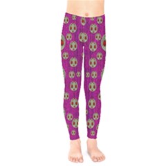 Ladybug In The Forest Of Fantasy Kids  Legging by pepitasart