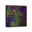 Grunge Rose Background Pattern Mini Canvas 4  x 4  View1