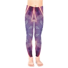 Abstract Glow Kaleidoscopic Light Kids  Legging by BangZart