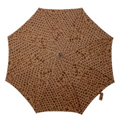 Giraffe Pattern Animal Print  Hook Handle Umbrellas (large)