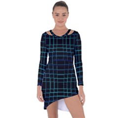 Abstract Adobe Photoshop Background Beautiful Asymmetric Cut-out Shift Dress by BangZart