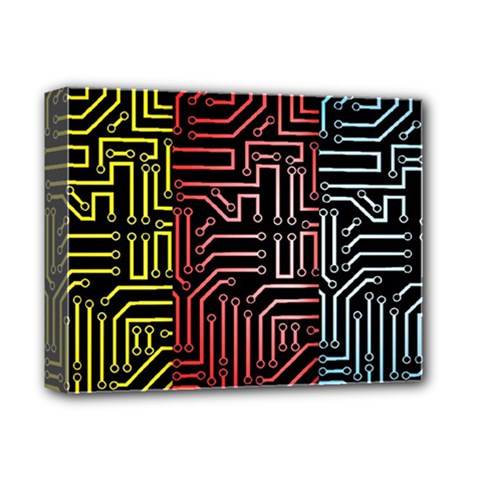 Circuit Board Seamless Patterns Set Deluxe Canvas 14  X 11  by BangZart