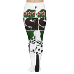 Nuclear Explosion Trump And Kim Jong Women s Tights by Valentinaart