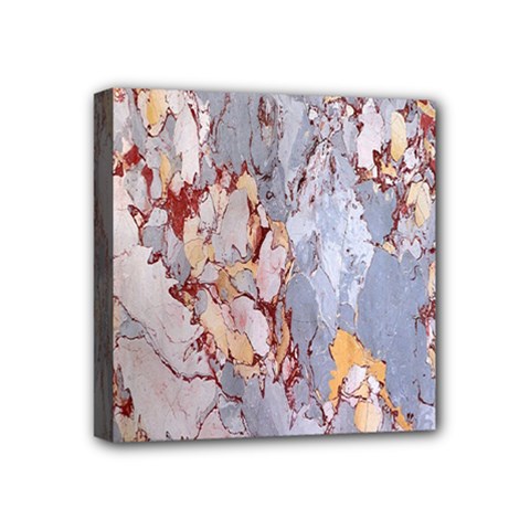 Marble Pattern Mini Canvas 4  X 4  by Nexatart