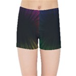 Colorful Light Ray Border Animation Loop Rainbow Motion Background Space Kids Sports Shorts