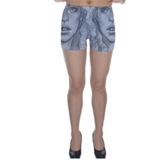 Dreaded Princess  Skinny Shorts by shawnstestimony