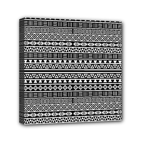 Aztec Influence Pattern Mini Canvas 6  X 6  by ValentinaDesign