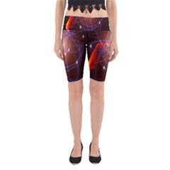 Highest Resolution Version Space Net Yoga Cropped Leggings by Mariart