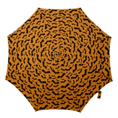 Pattern Halloween Bats  Icreate Hook Handle Umbrellas (large)