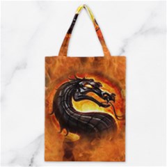 Dragon And Fire Classic Tote Bag by Celenk