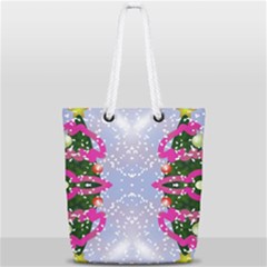 Seamless Tileable Pattern Design Full Print Rope Handle Bag (small) by Celenk