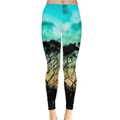 Trees Branches Branch Nature Leggings  by Celenk