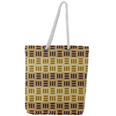 Textile Texture Fabric Material Full Print Rope Handle Tote (large) by Celenk