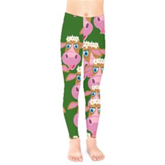 Seamless Tile Repeat Pattern Kids  Legging by BangZart