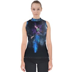 Magical Fantasy Wild Darkness Mist Shell Top by BangZart