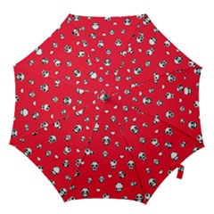 Panda Pattern Hook Handle Umbrellas (large) by Valentinaart