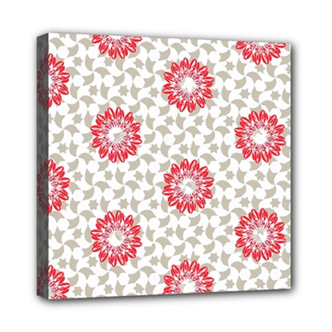 Stamping Pattern Fashion Background Mini Canvas 8  X 8  by Celenk