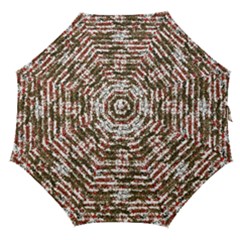Grunge Textured Abstract Pattern Straight Umbrellas by dflcprints