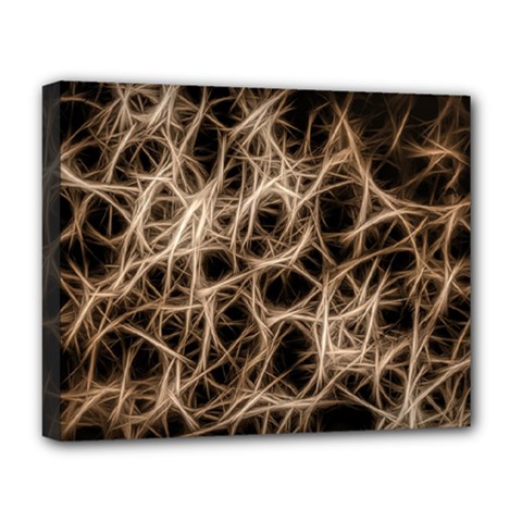 Structure Background Pattern Deluxe Canvas 20  X 16   by Celenk