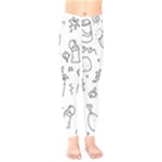 Set Chalk Out Scribble Collection Kids  Legging
