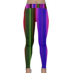 Abstract Background Pattern Textile 4 Classic Yoga Leggings by Celenk