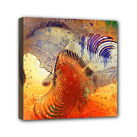 Dirty Dirt Image Spiral Wave Canvas Travel Bag by Celenk