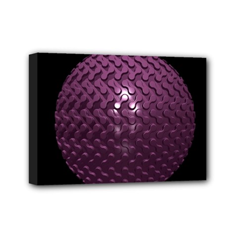 Sphere 3d Geometry Math Design Mini Canvas 7  X 5 