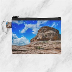Mountain Canyon Landscape Nature Canvas Cosmetic Bag (medium) by Celenk