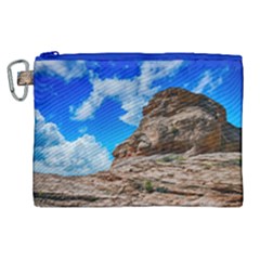 Mountain Canyon Landscape Nature Canvas Cosmetic Bag (xl) by Celenk