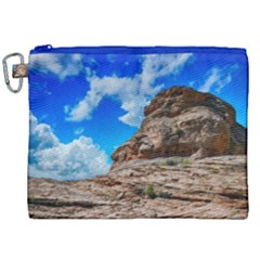 Mountain Canyon Landscape Nature Canvas Cosmetic Bag (xxl) by Celenk