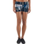 Skyscraper Cityline Urban Skyline Yoga Shorts