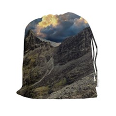 Landscape Clouds Scenic Scenery Drawstring Pouches (xxl) by Celenk