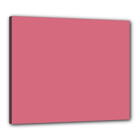 Rosey Canvas 24  X 20  by snowwhitegirl