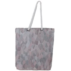 Pattern Mosaic Form Geometric Full Print Rope Handle Tote (large) by Nexatart