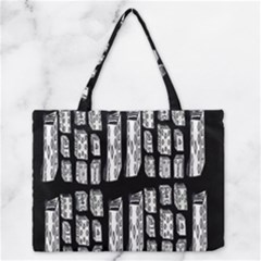 Numbers Cards 7898 Zipper Medium Tote Bag by MRTACPANS