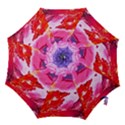 Abstract Art Background Paint Hook Handle Umbrellas (Large) View1